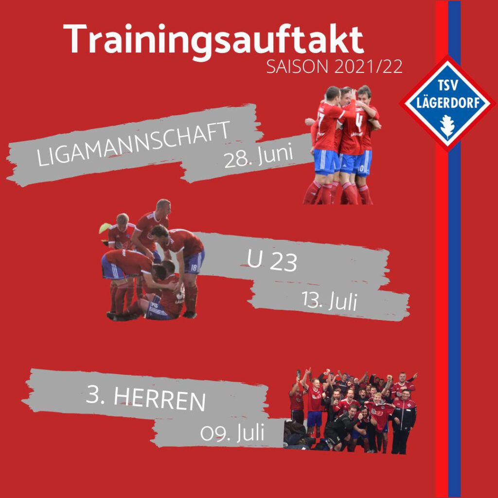 Trainingsauftakt Herrenmannschaften 2022/23